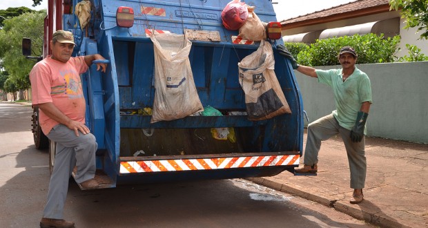 A coleta de lixo vai ser prejudicada pela falta de combustível - Assessoria de Comunicação Social
