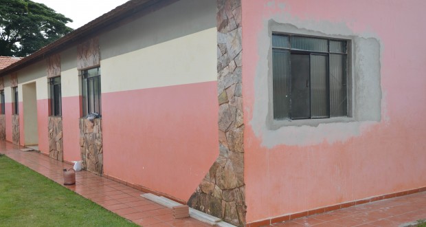 Casa Lar está recebendo melhorias na sua infraestrutura - Valdir Silva
