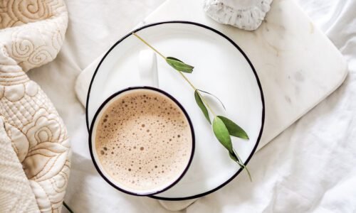 White tea cup