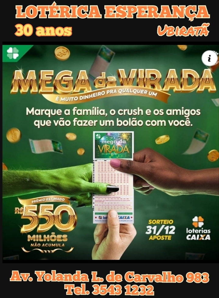 Campanha das Loterias CAIXA anuncia prêmio histórico de R＄ 550 milhões para  o 15º prêmio da Mega da Virada - Mídia e Mercado