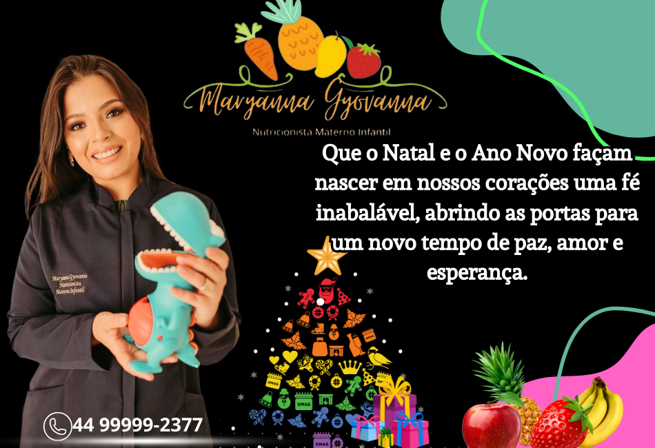 Mensagem de MARYANNA GYOVANNA NUTRICIONISTA MATERNOINFANTIL