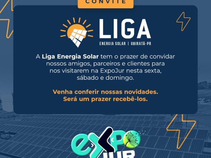 Liga Energia Solar é presença confirmada na ExpoJur 2024!!