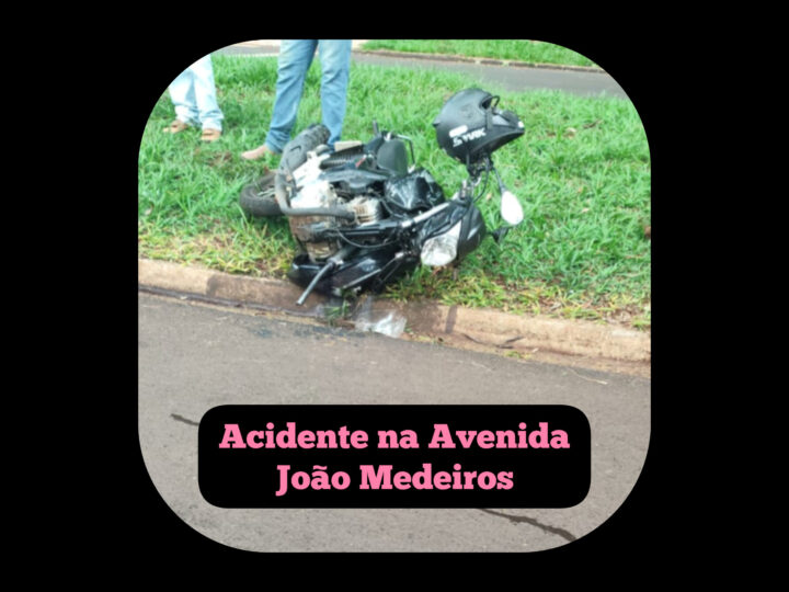 Acidente na Avenida João Medeiros