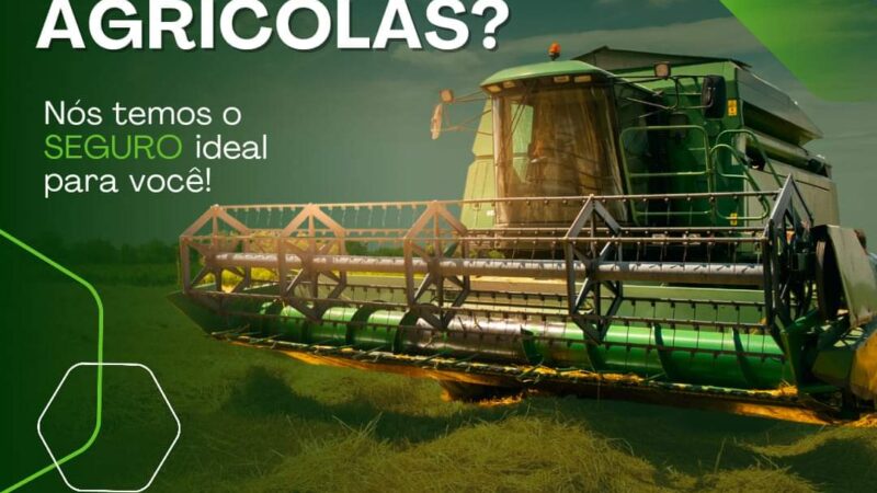 Proteja seu maquinário com o SEGURO DE EQUIPAMENTOS AGRÍCOLAS da Luxon é + Seguro