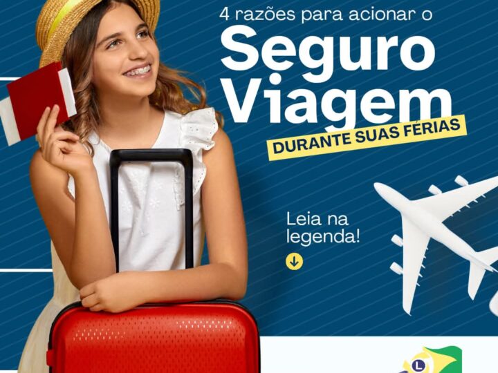 Quatro motivos para você acionar o Seguro Viagem durante as férias