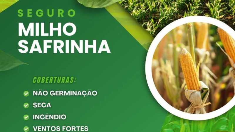 Agricultor, proteja sua colheita com o SEGURO SAFRA que a Luxon é mais Seguro tem para lhe oferecer