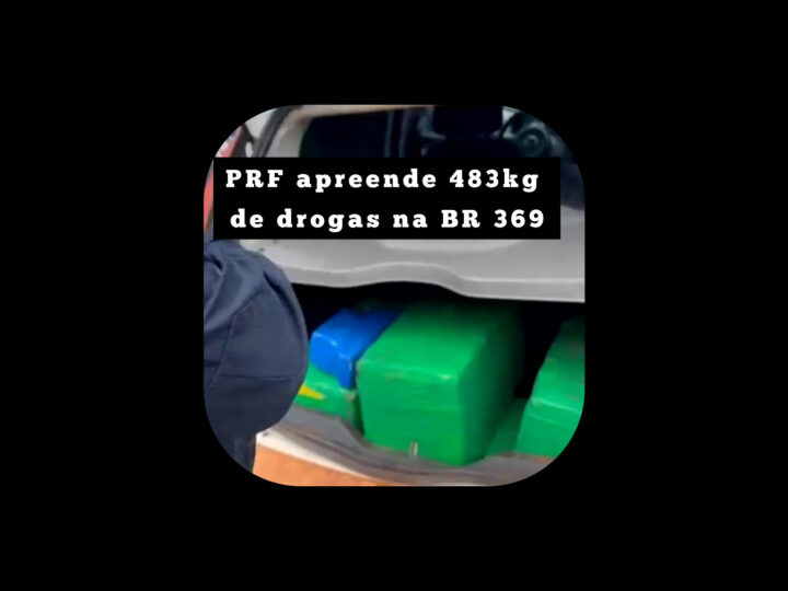 PRF apreende 483 kg de drogas na BR 369