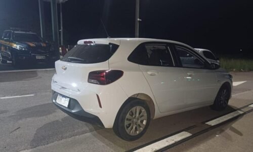 Automóvel Clonado éPreendido Pela Prf Em Santa Terezinha de Itaipu