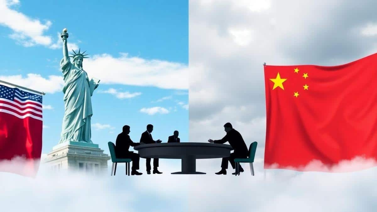A Rivalidade Entre EUA e China: Uma História de Conflitos e Tensões A Rivalidade Entre EUA e China: Uma História de Conflitos e Tensões