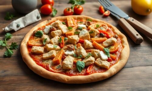 pizza-caseira-de-frango-incrivelmente-suculenta-com-preparo-rapido-em-menos-de--minutos