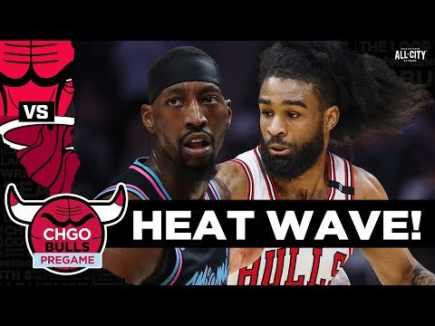BULLS PREGAME: Can Coby White & the Chicago Bulls BOUNCE BACK vs Heat?