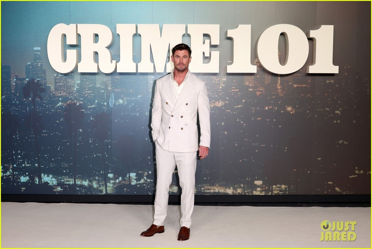 crime 101 cast at uk premiere 035272068