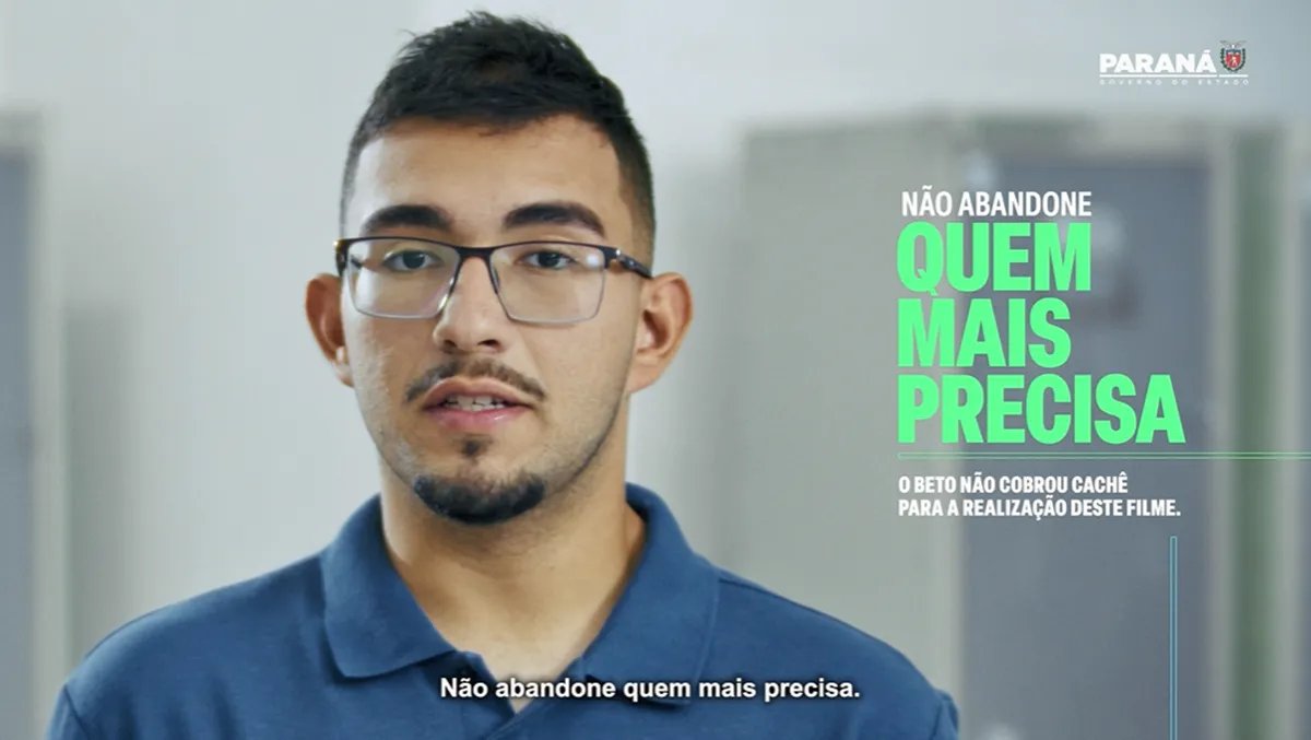 Betinho, do Pico Paraná, faz campanha para doação de órgãos