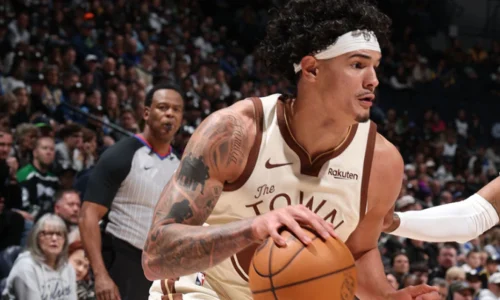 Gui Santos tem noite histórica pelos Warriors e entra para lista seleta de brasileiros na NBA