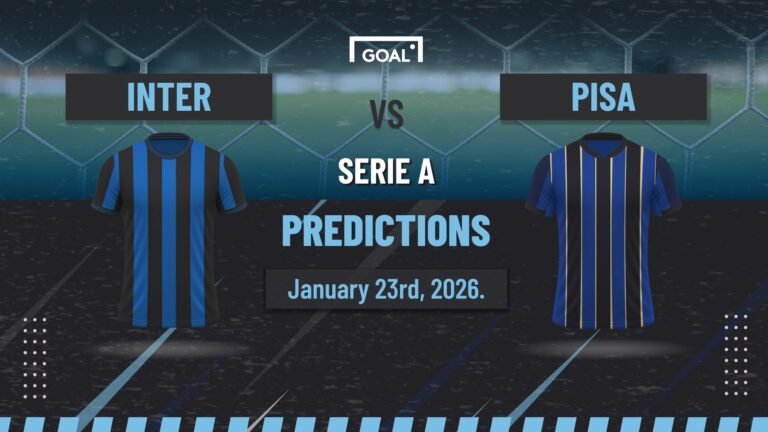 Inter vs Pisa Predictions