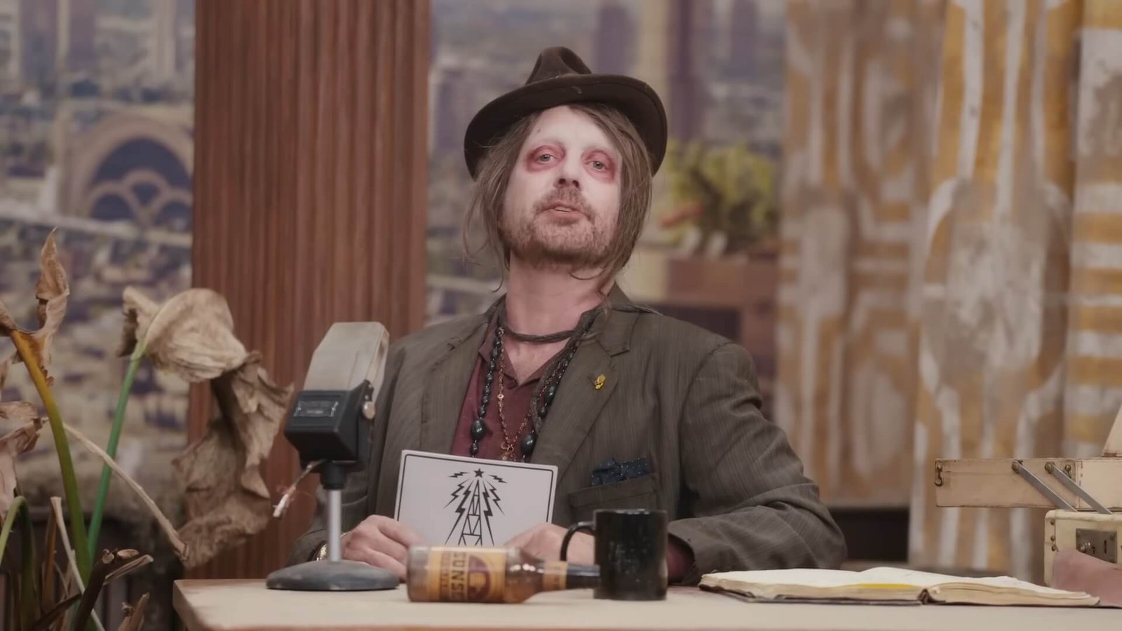 Jon Daly's doing his best Eric Andre Show to promote Fallout