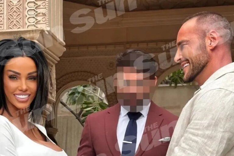 Katie Price is MARRIED as she kisses husband Lee Andrews in Dubai wedding leaving her family blindsided