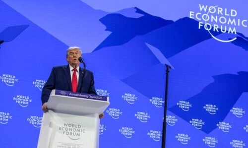 Live updates: Trump en route to Davos, where his Greenland threats top agenda