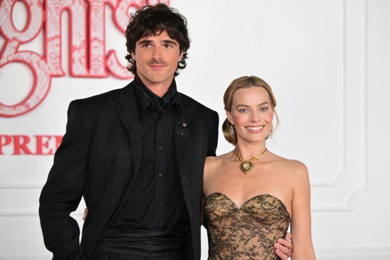Margot Robbie and Jacob Elordi at 'Wuthering Heights' Premiere
