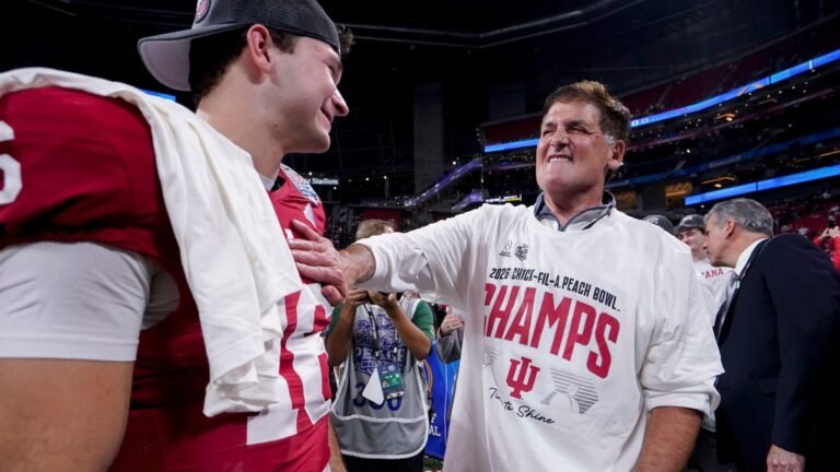 Mark Cuban donations key in Indiana football national championship run
