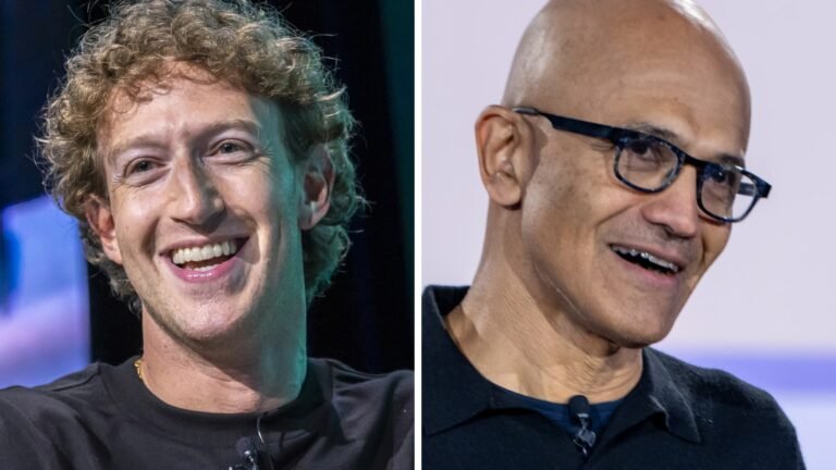 Meta rises 8%, Microsoft sinks 11% after earnings