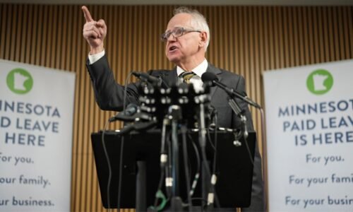 Minnesota Gov. Tim Walz says he will 'never run for elected office again'
