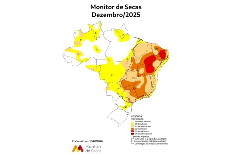 Seca recua no Norte do Paraná após chuvas do fim do ano