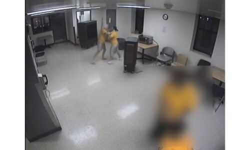 Tina Peters in prison altercation caught on camera