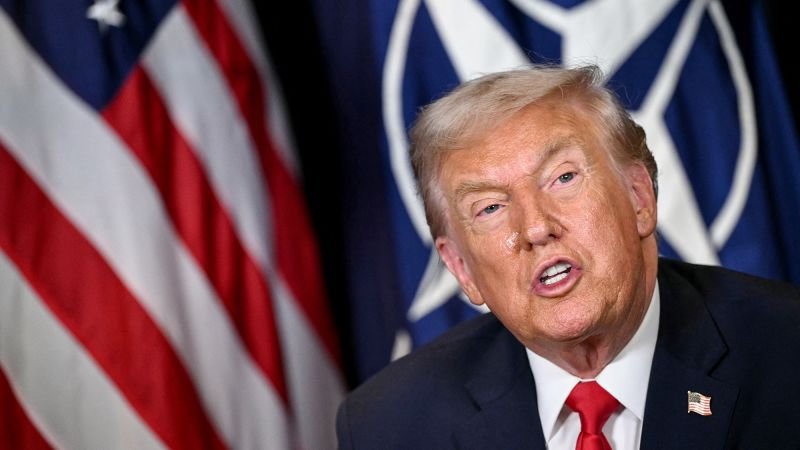 Trump angers allies with claim NATO troops ‘stayed a little back’ from front lines in Afghanistan