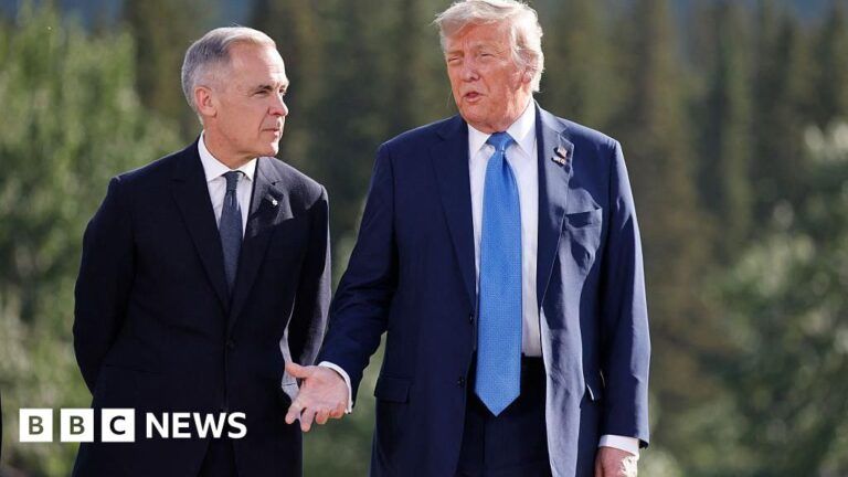 Trump threatens Canada with 100% tariffs if it 'makes a deal with China'