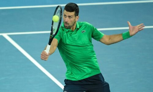Novak Djokovic is chasing a record-extending 11th Australian Open crown.