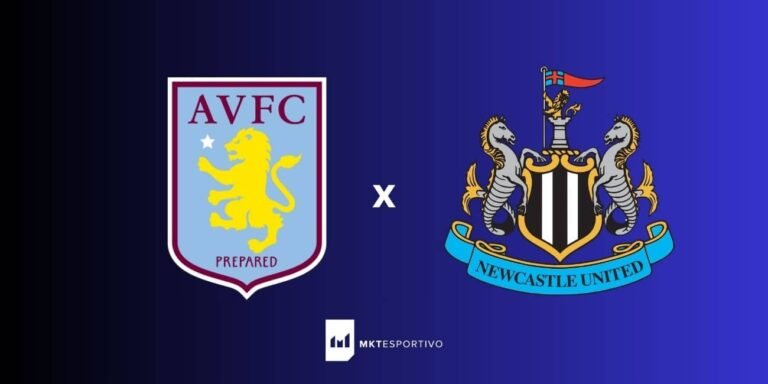 Aston Villa x Newcastle: Onde assistir e como apostar na Copa da Inglaterra com a Reals (14/02)