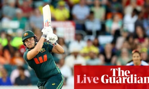 Australia v India: second women’s T20 international – live | Australia women's cricket team