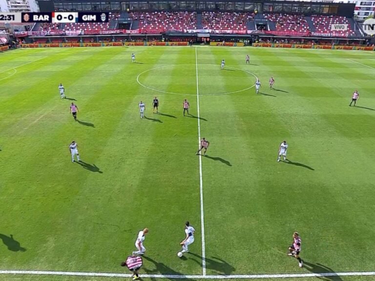 Barracas y Gimnasia empatan sin goles tras los primeros 25' :: Olé