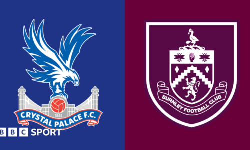 The image is a BBC Sport graphic from February 9, 2026, illustrating that Crystal Palace have earned the second lowest percentage of their total Premier League points at home during the 2025-26 season up to that point.