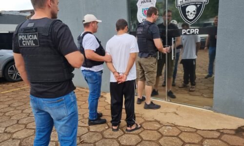 Delegacia de Homicídios prende Daniel Pereira autor de feminicídio contra Mayara Araújo Krupiniski