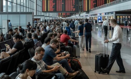Flight chaos in germany
