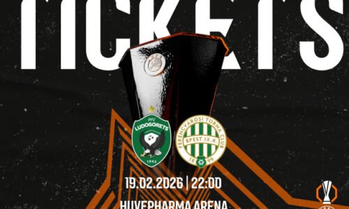 Free ticket sales begin for the home match against Ferencvaros