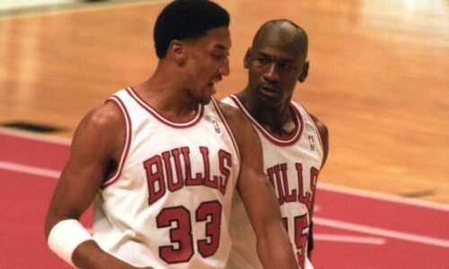 Scottie Pippen Michael Jordan Chicago Bulls