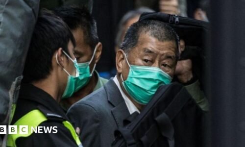 Hong Kong court jails pro-democracy media tycoon Jimmy Lai for 20 years