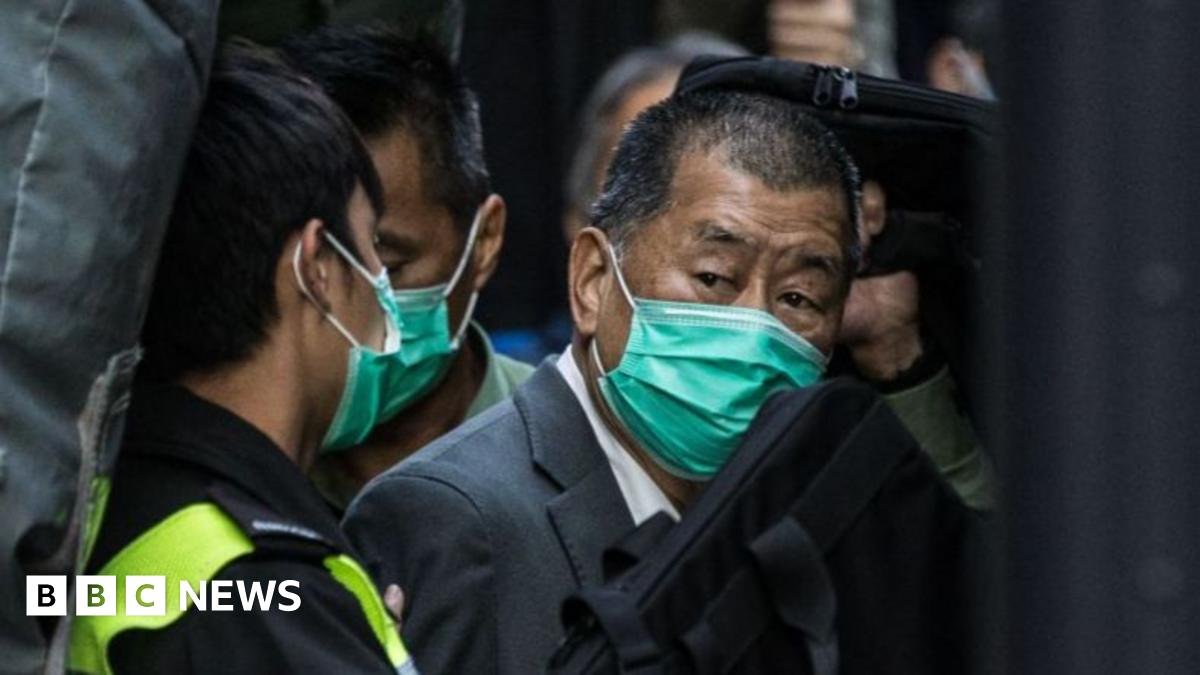 Hong Kong court jails pro-democracy media tycoon Jimmy Lai for 20 years