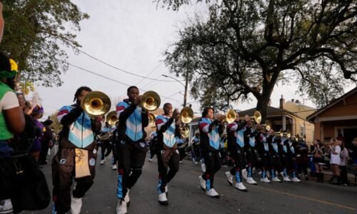 How will the weather be for Mardi Gras in New Orleans?