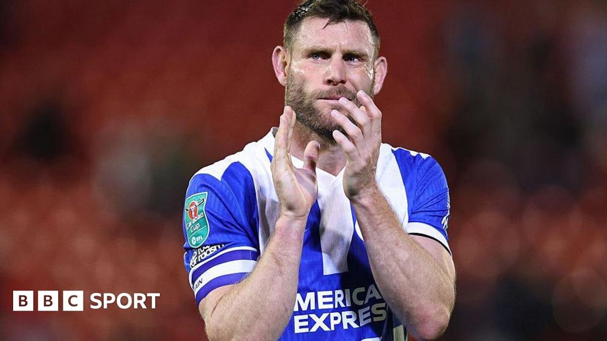James Milner applauds the fans
