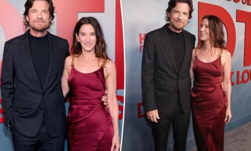 Jason Bateman makes rare red carpet appearance with wife Amanda Anka after vulnerable marriage confession
