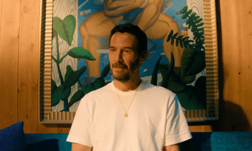 Keanu Reeves in a scene from the movie Outcome