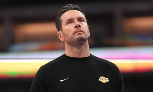 Los Angeles Lakers head coach JJ Redick