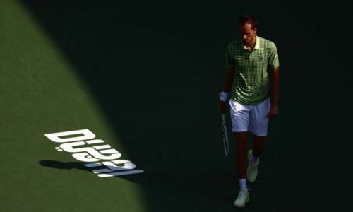 Medvedev calls for radical change to rankings system after winning opening match in Dubai