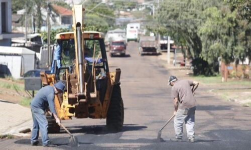 Município avança em planejamento para conservação do pavimento