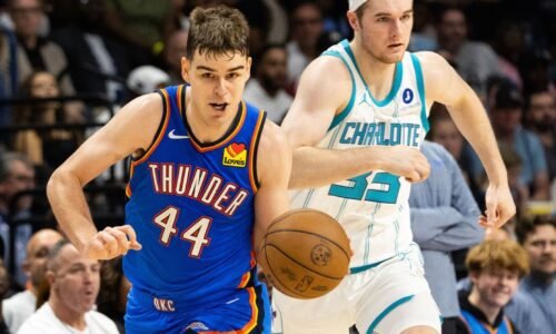OKC's Topic plays in G League, 1st game since cancer diagnosis