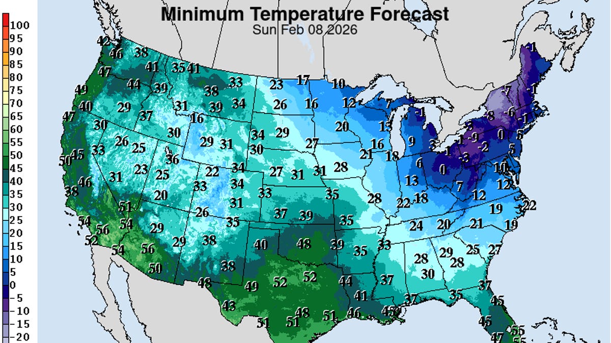 Polar vortex forecast says brace for 'coldest air of the whole winter'